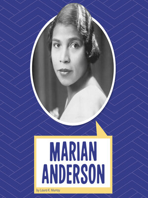 cover image of Marian Anderson